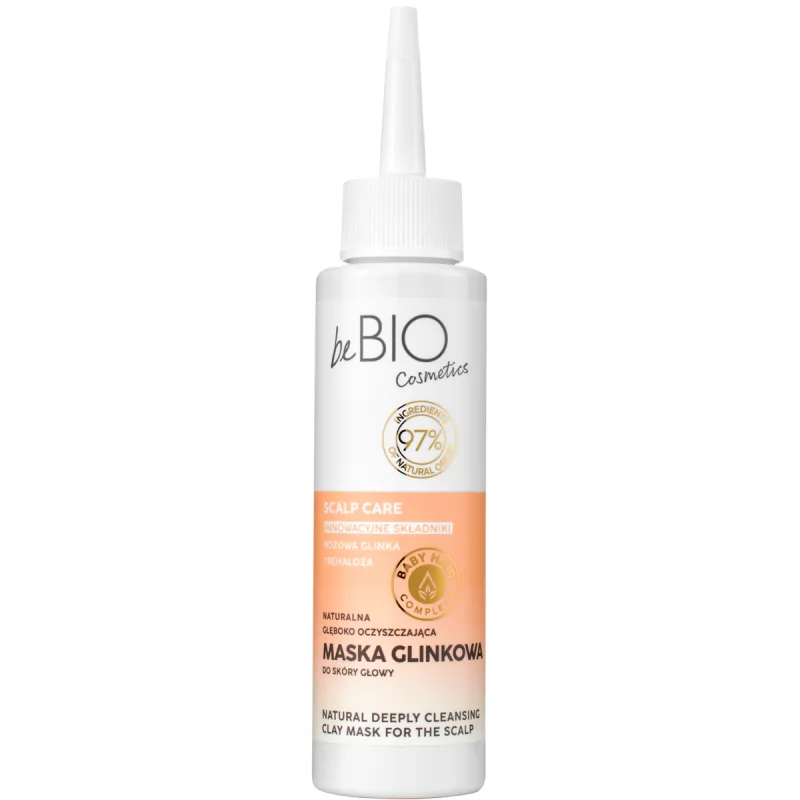 Masca cu argila pentru curatarea scalpului Baby Hair Complex, 100ml, BeBio — preț și oferte