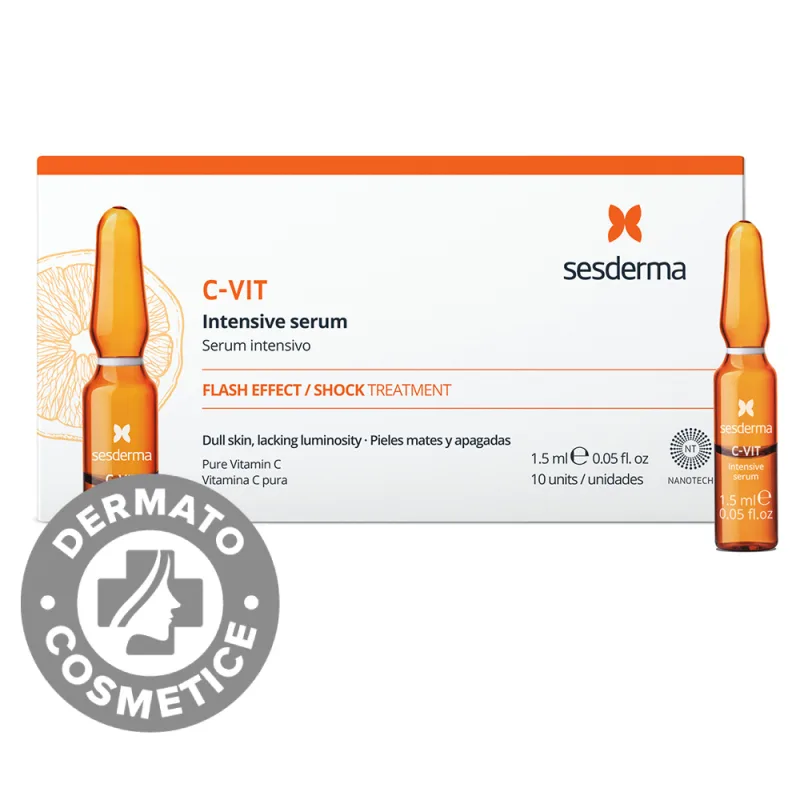 Ser intensiv C-VIT, 1.5ml x 10 fiole, Sesderma — preț și oferte