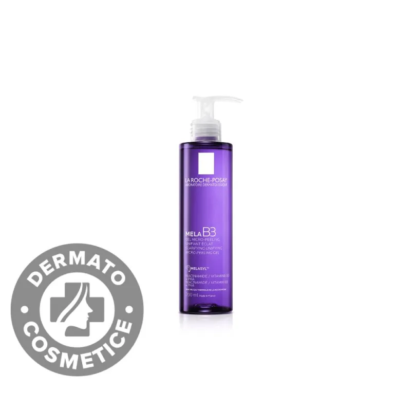 Gel micro-exfoliant anti-pete pigmentare formulat cu Melasyl Mela B3, 200ml, La Roche-Posay — preț și oferte