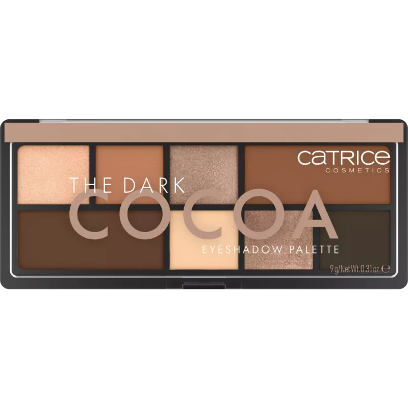 Paleta farduri pentru ochi The Dark Cocoa, 9g, Catrice — preț și oferte