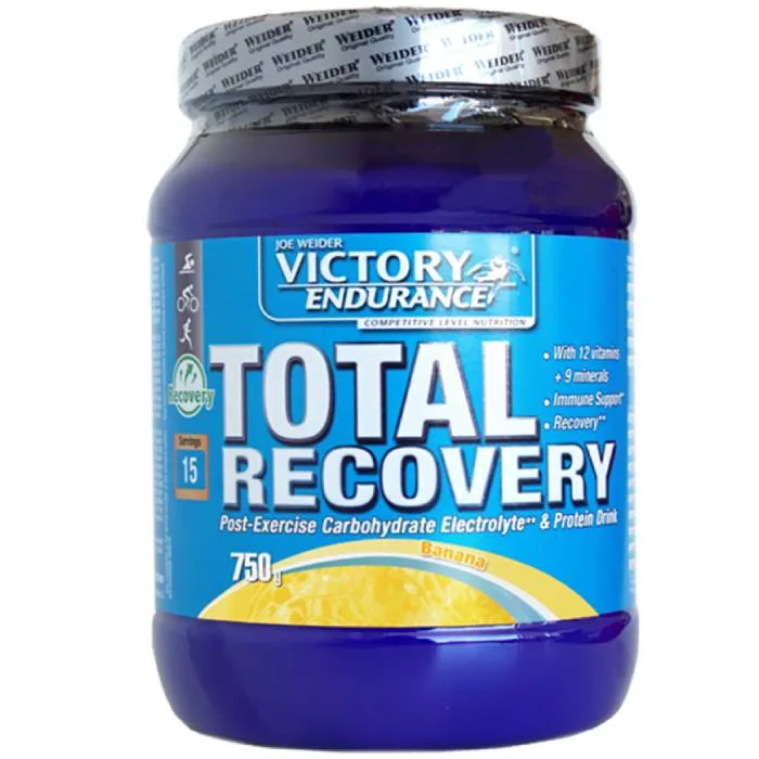 Pulbere post work-out cu aroma de banana Total Recovery, 750g, Weider — preț și oferte