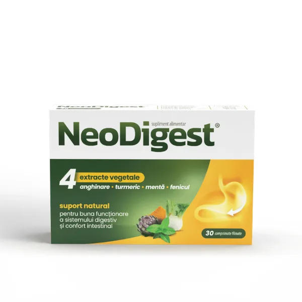 NeoDigest, 30 comprimate filmate, Aflofarm — preț și oferte