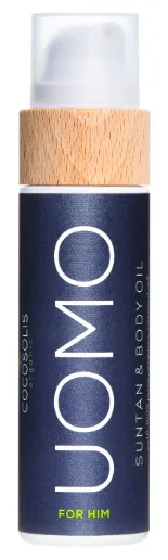Ulei bronzant pentru barbati Uomo Suntan & Body Oil, 110ml, Cocosolis