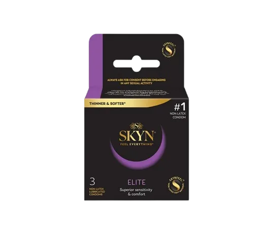 Prezervative fara latex Elite, 3bucati, Skyn — preț și oferte