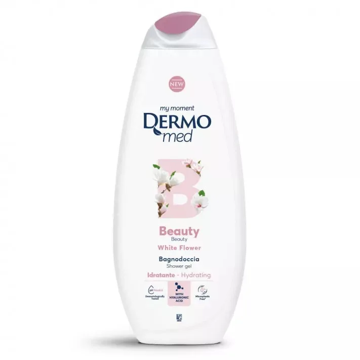 Gel de dus White Flower Beauty, 750ml, Dermomed — preț și oferte