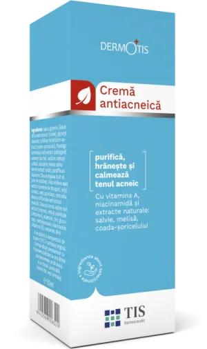 Crema antiacneica Q4U, 50ml, Tis Farmaceutic