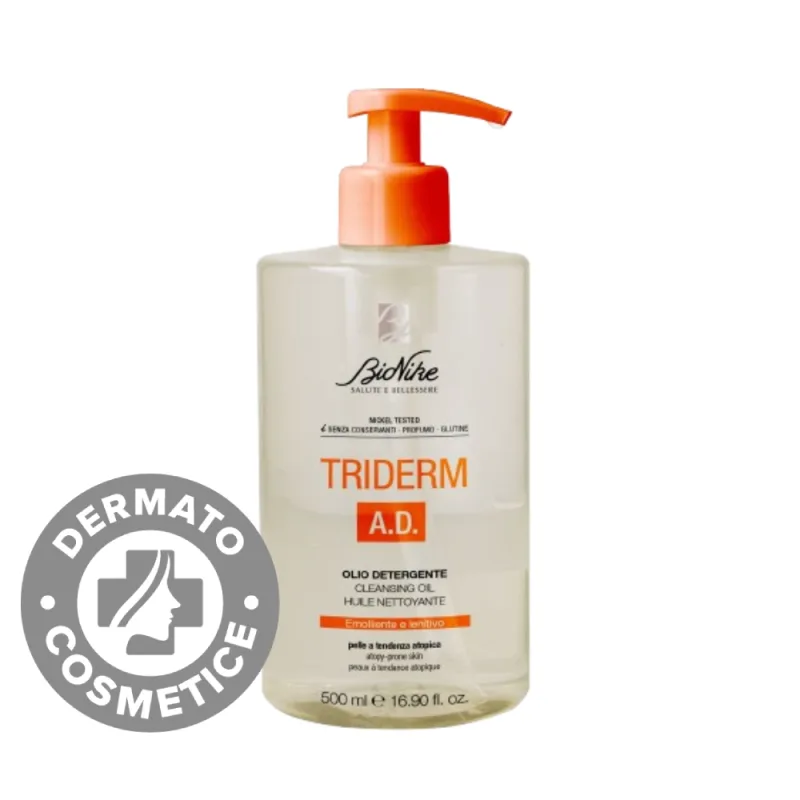 Ulei de cutarare a pielii cu dermatita atopica Triderm, 500ml, Bionike — preț și oferte