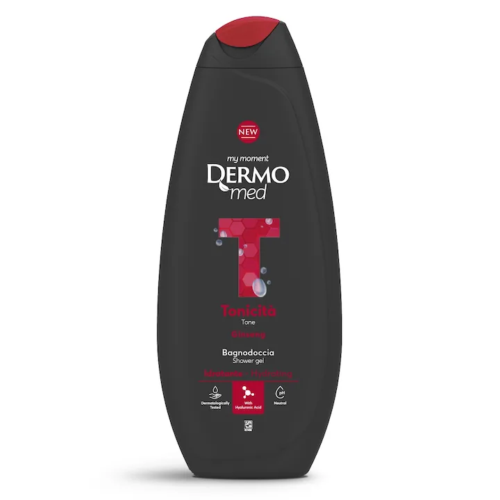 Gel de dus cu Ginseng, 450ml, Dermomed — preț și oferte