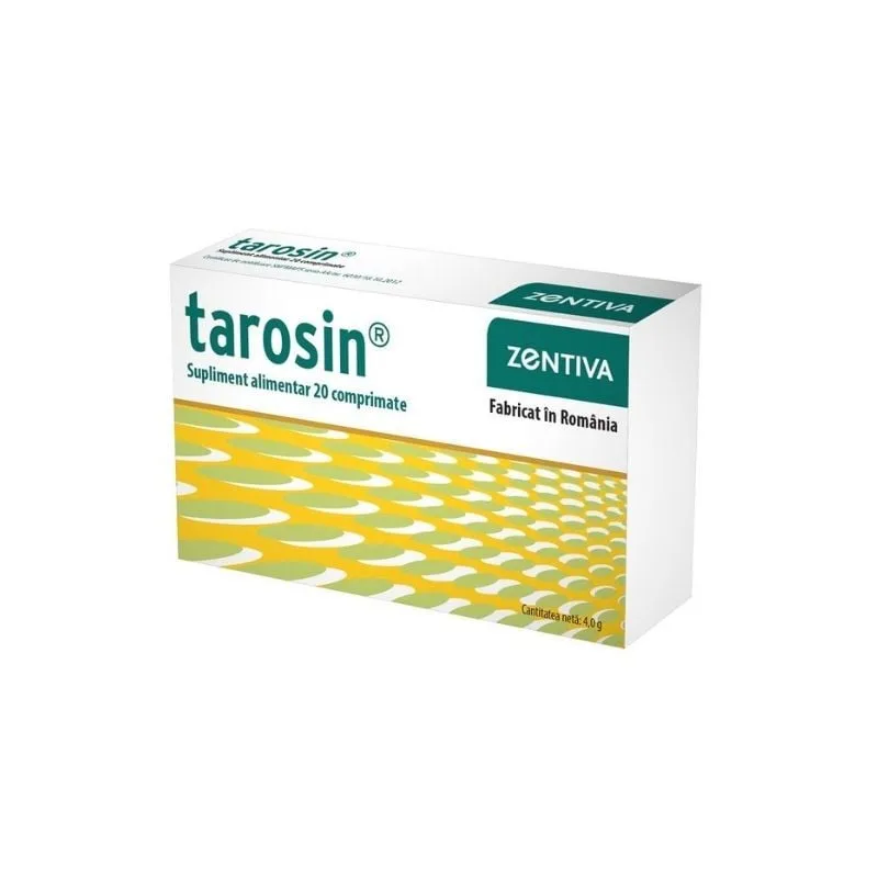 Tarosin, 20 comprimate, Zentiva — preț și oferte