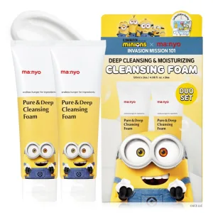 Set Spuma de curatare Pure & Deep Cleansing Foam, 2 x 120ml, Ma:nyo