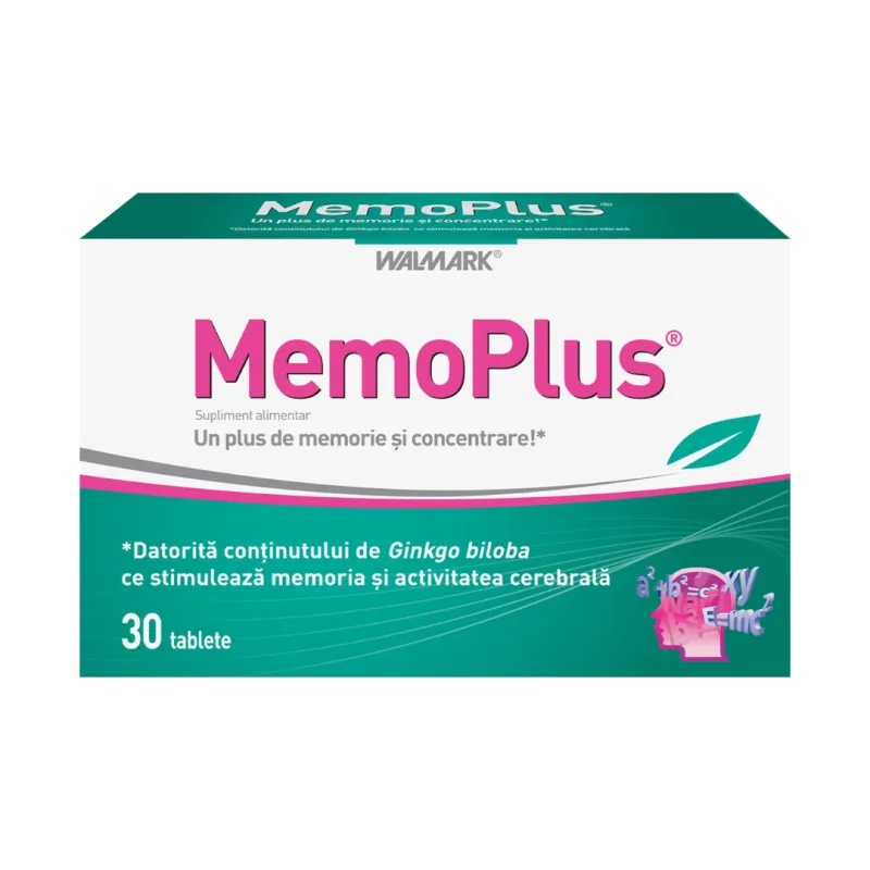 MemoPlus, 30 tablete, Walmark — preț și oferte
