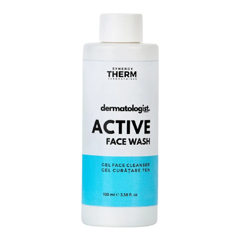Gel de curatare Active Face Wash Gel, 100 ml, Synergy Therm — preț și oferte