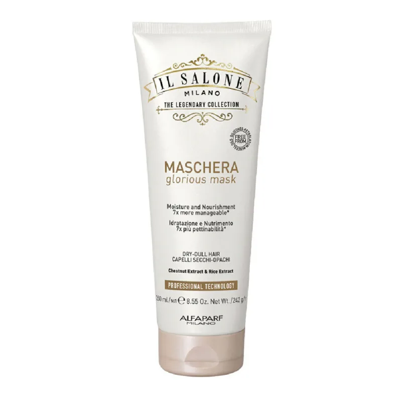 Masca pentru par uscat si tern Glorious, 250ml, Il Salone Milano — preț și oferte