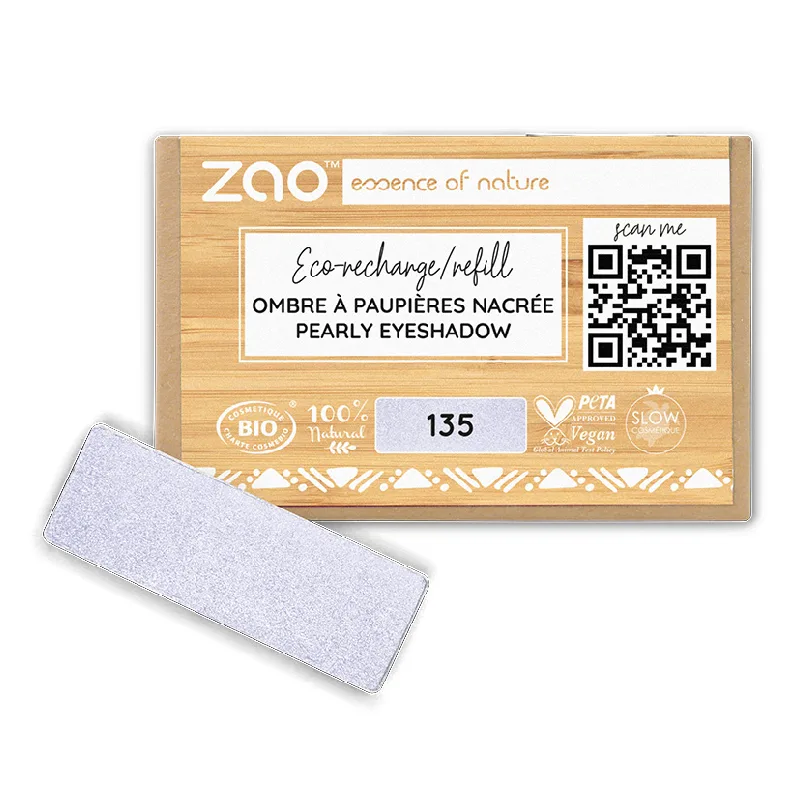 Fard de pleoape, 135 Liliac, Zao ZAO ORGANIC MAKEUP — preț și oferte