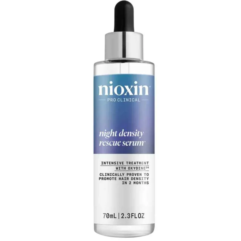 Serum intensiv anti-cadere Pro Clinical Night Density Rescue, 70ml, Nioxin — preț și oferte
