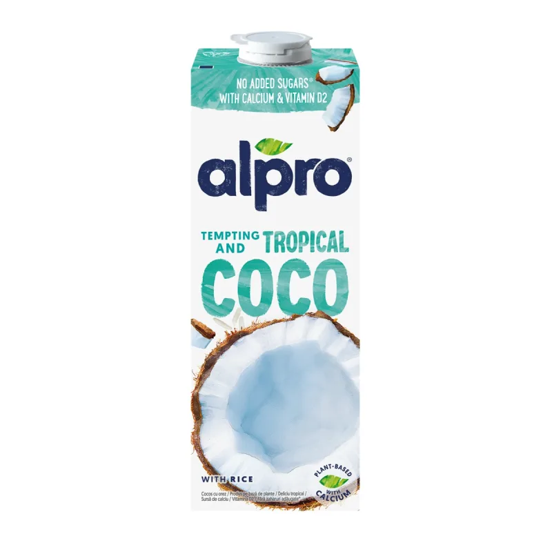 Bautura din cocos cu orez Original, 1000ml, Alpro — preț și oferte