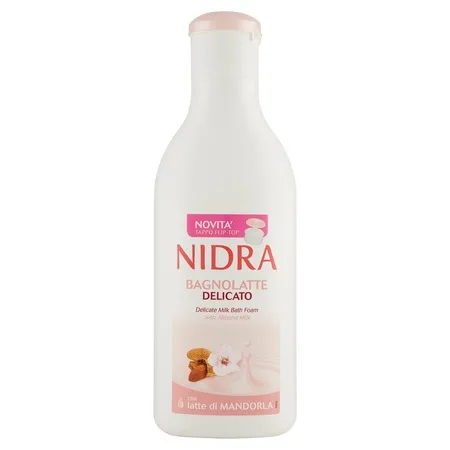 Gel de dus si spuma de baie cu lapte de migdale delicat, 750ml, Nidra — preț și oferte