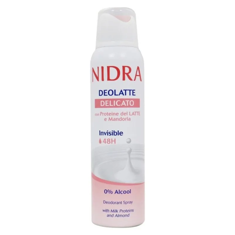 Deodorant spray cu lapte si migdale, 150ml, Nidra — preț și oferte
