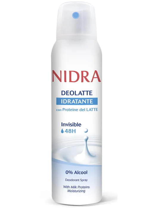 Deodorant spray cu proteine din lapte, 150ml, Nidra — preț și oferte