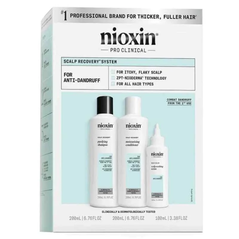 Set anti-matreata pentru scalp si par Pro Clinical Scalp Recovery, Nioxin — preț și oferte