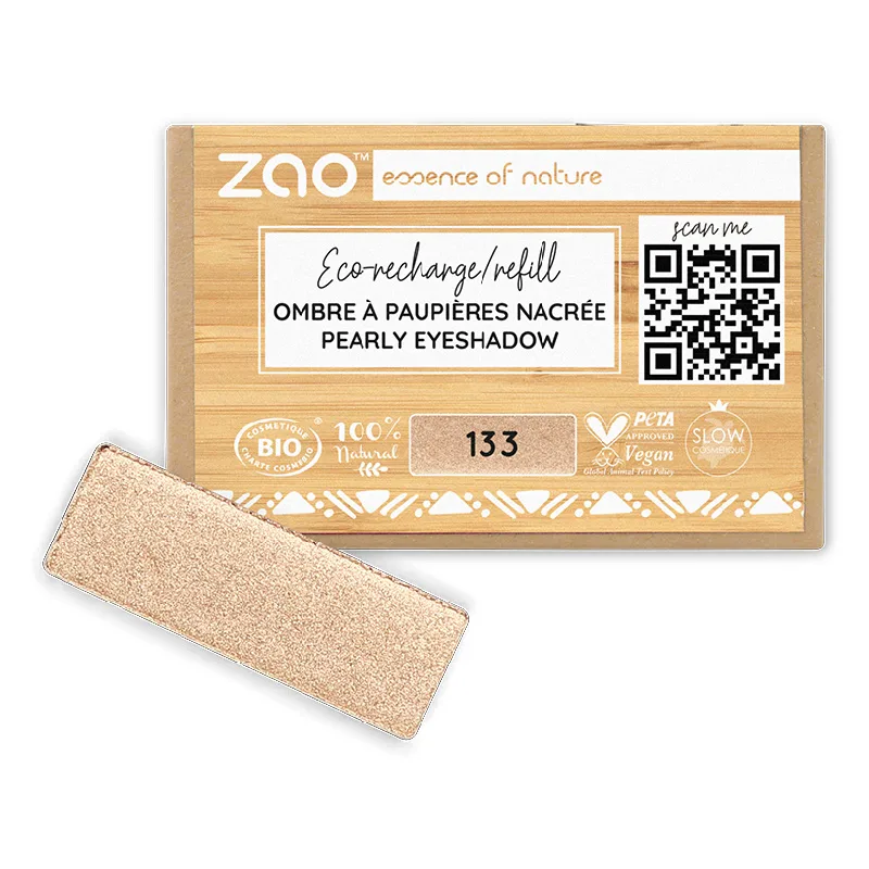 Fard de pleoape, 133 Goldy, Zao ZAO ORGANIC MAKEUP — preț și oferte