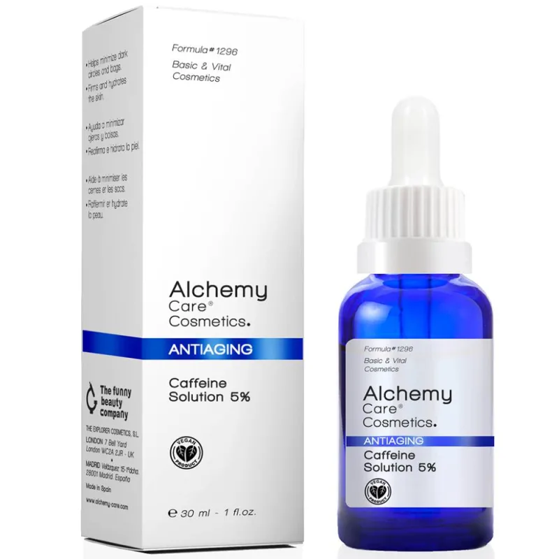 Ser Caffeine Solution 5%, 30ml, Alchemy Alchemy Care Cosmetics — preț și oferte