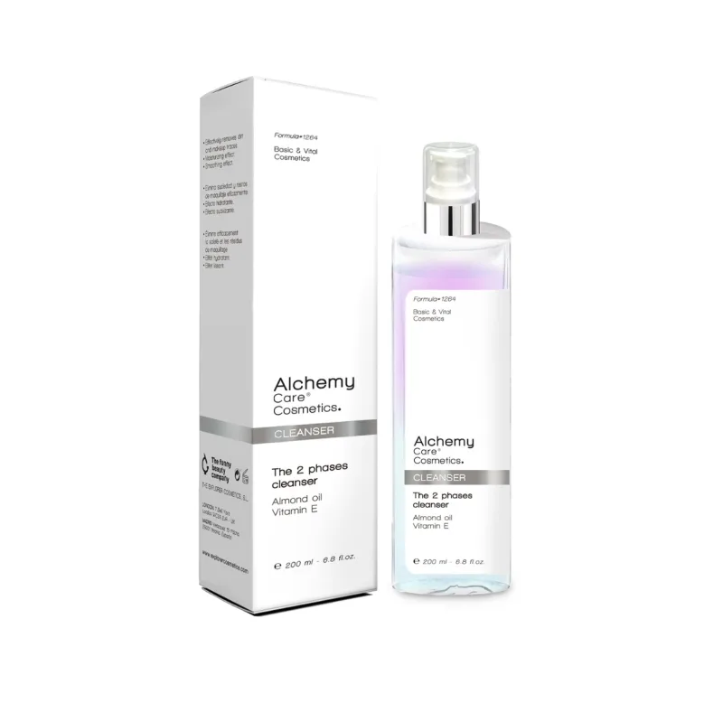 Demachiant bifazic pentru fata si ochi The 2 Phases Cleanser, 200ml, Alchemy Alchemy Care Cosmetics — preț și oferte
