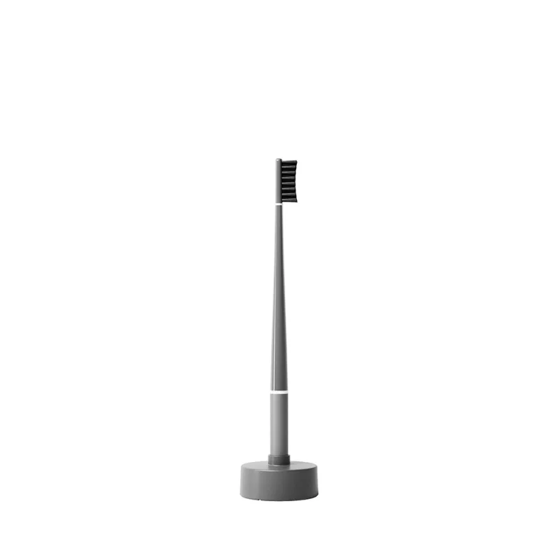 Periuta de dinti + Baza calendaristica Medium Asphalt Grey, 1 bucata, Piuma — preț și oferte