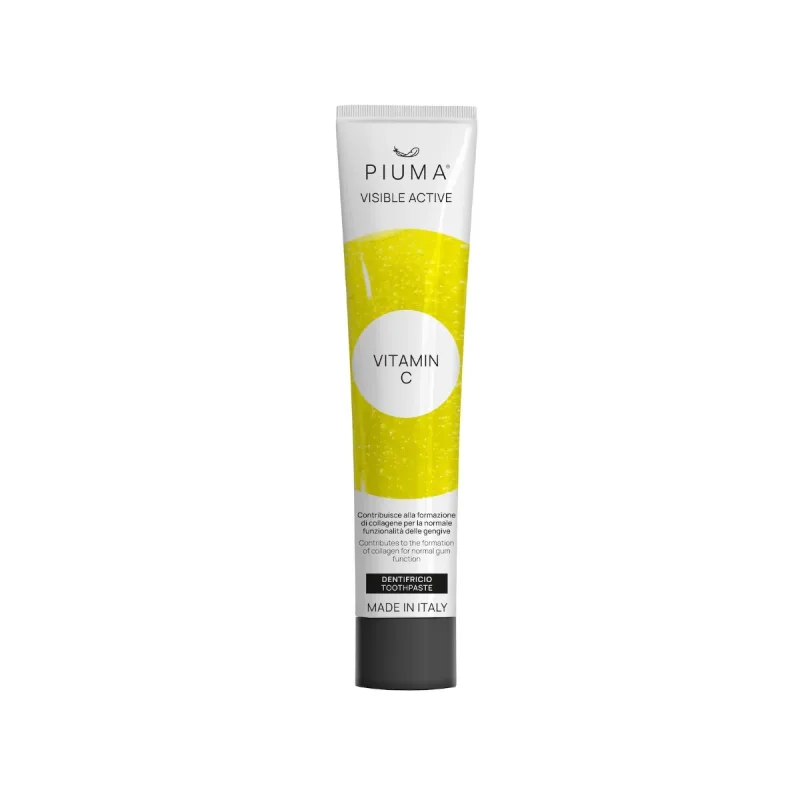 Pasta de dinti Visible active Vitamina C, 75ml, Piuma — preț și oferte