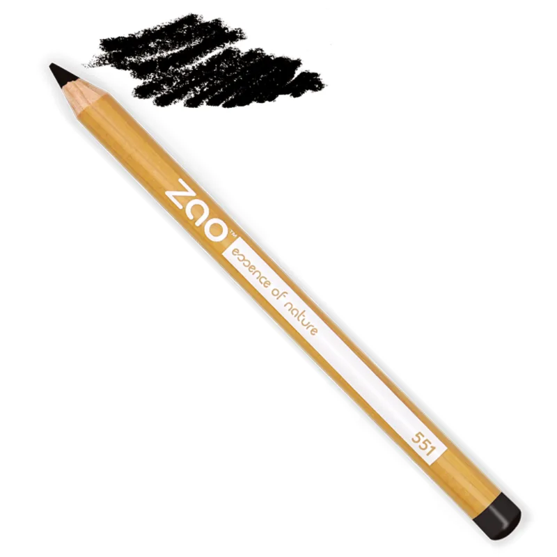 Creion de ochi si sprancene 551 Black, Zao ZAO ORGANIC MAKEUP — preț și oferte
