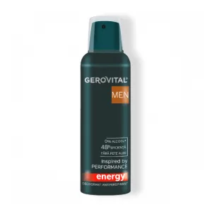 Deodorant antiperspirant pentru barbati Energy, 150ml, Gerovital