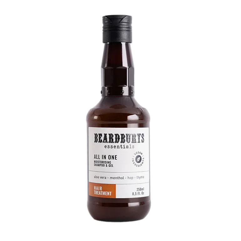 Sampon pentru barbati All In One, 250ml, Beardburys — preț și oferte