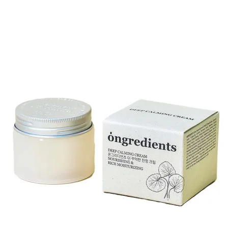 Crema calmanta cu extract de centella asiatica organica, 50ml, Ongredients — preț și oferte