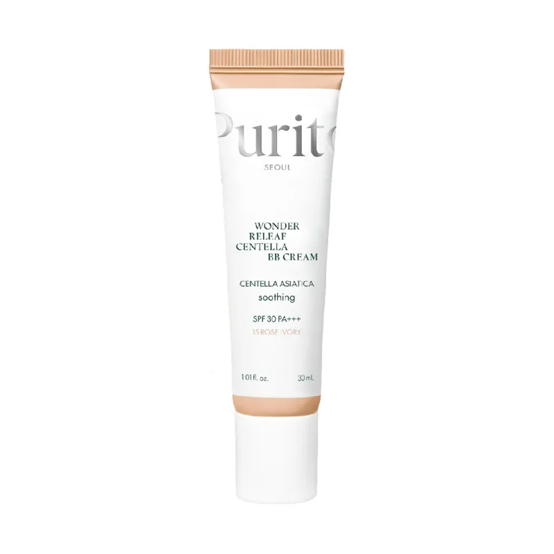 BB Cream cu SPF30 PA+++ Wonder Releaf Centella 15 Rose Ivory, 30ml, Purito — preț și oferte