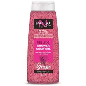 Gel de dus exfoliant cu extract de strugure Cocktail, 300ml, Natigo By Nature