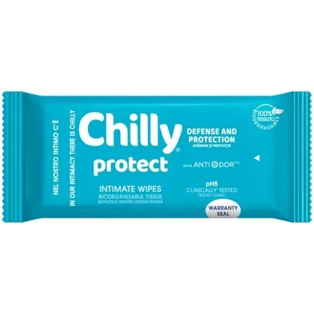 Servetele pentru igiena intima Protect, 12 bucati, Chilly — preț și oferte