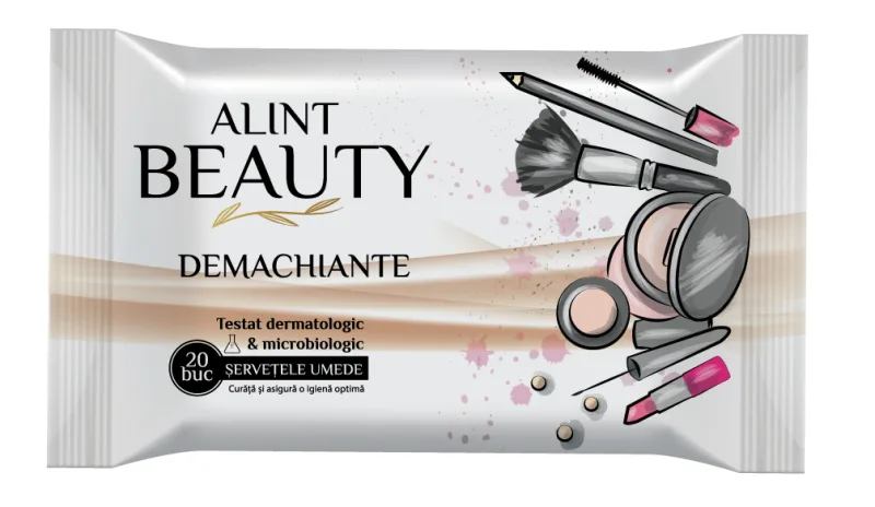 Servetele umede demachiante Beauty, 20 bucati, Alint — preț și oferte