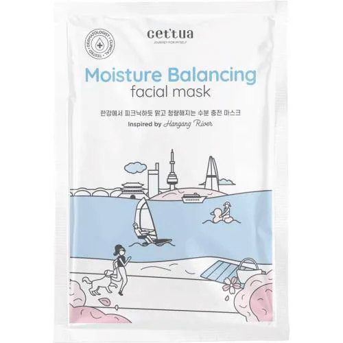 Masca tip servetel pentru hidratare Hangang River, 20g, Cettua — preț și oferte