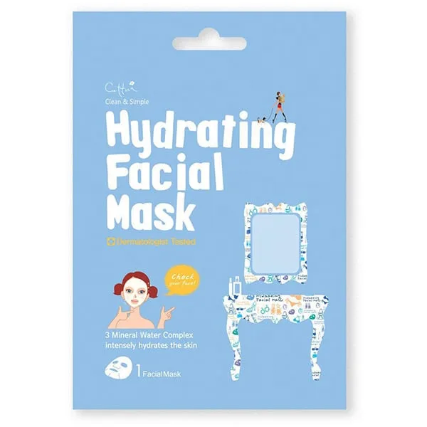 Masca tip servetel pentru hidratare intensa, 20g, Cettua — preț și oferte