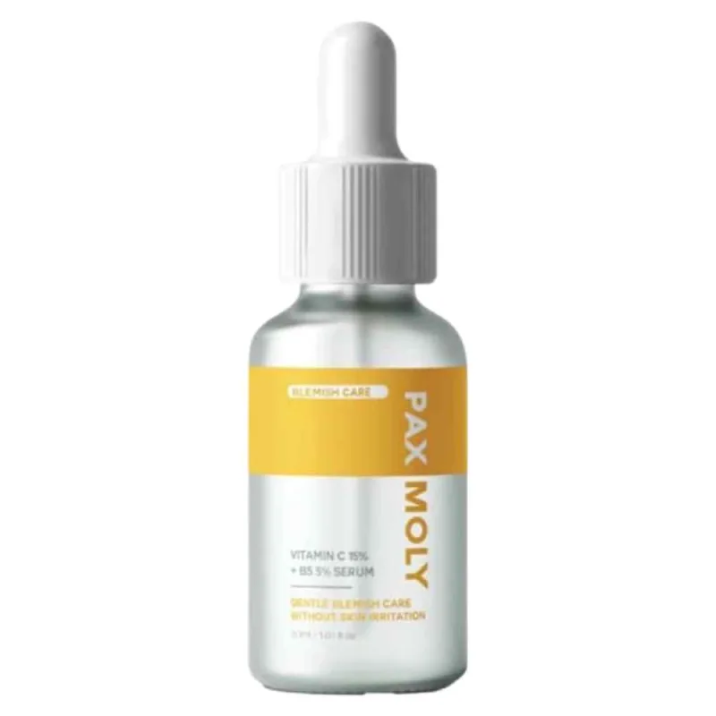 Serum cu 15% vitamina C + 5% B5, 30ml, Pax Moly — preț și oferte