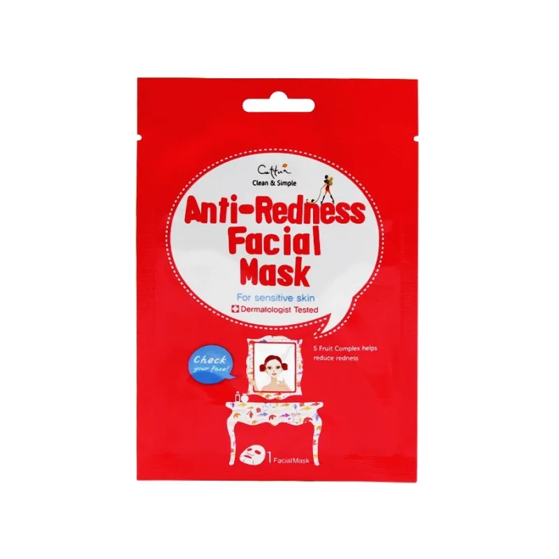 Masca tip servetel anti-roseata pentru piele sensibila, 20g, Cettua — preț și oferte