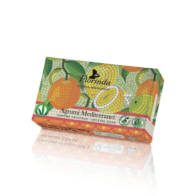 Sapun solid vegetal cu citrice si bergamota, 100g, Florinda — preț și oferte