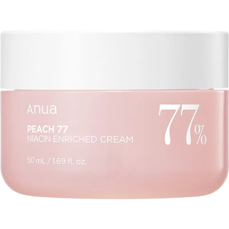 Crema de fata hranitoare cu 77% extract de piersica si Niacinamida, 50ml, Anua — preț și oferte