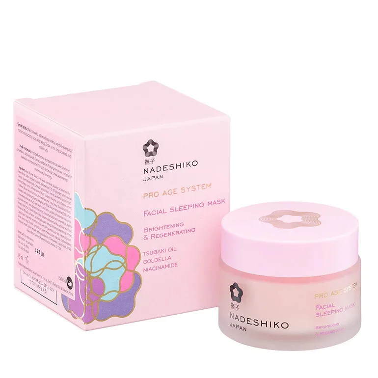 Masca faciala pentru noapte cu efect regenerator, 45ml, Nadeshiko — preț și oferte