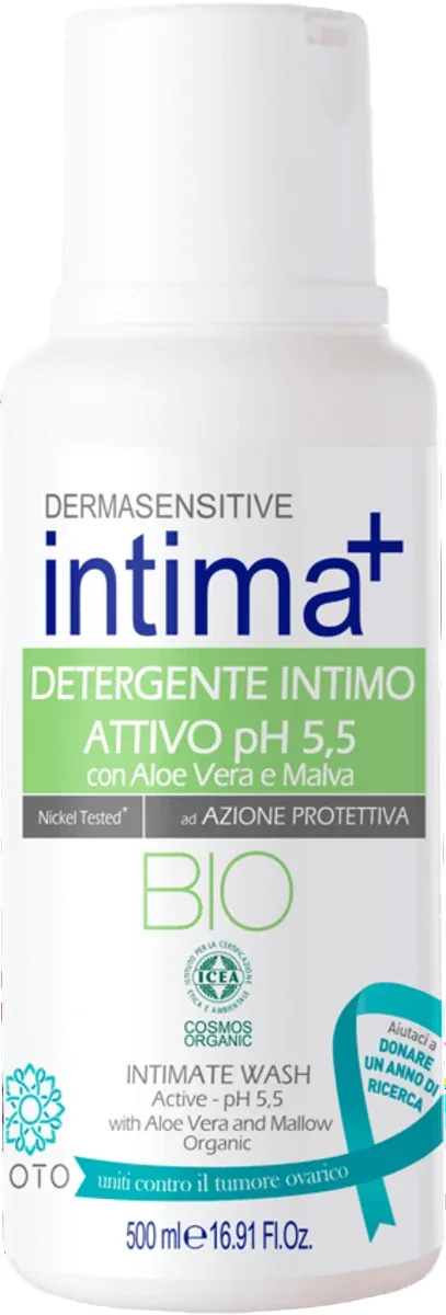 Sapun lichid intim organic cu aloe vera & nalba, 500ml, Intima+ — preț și oferte