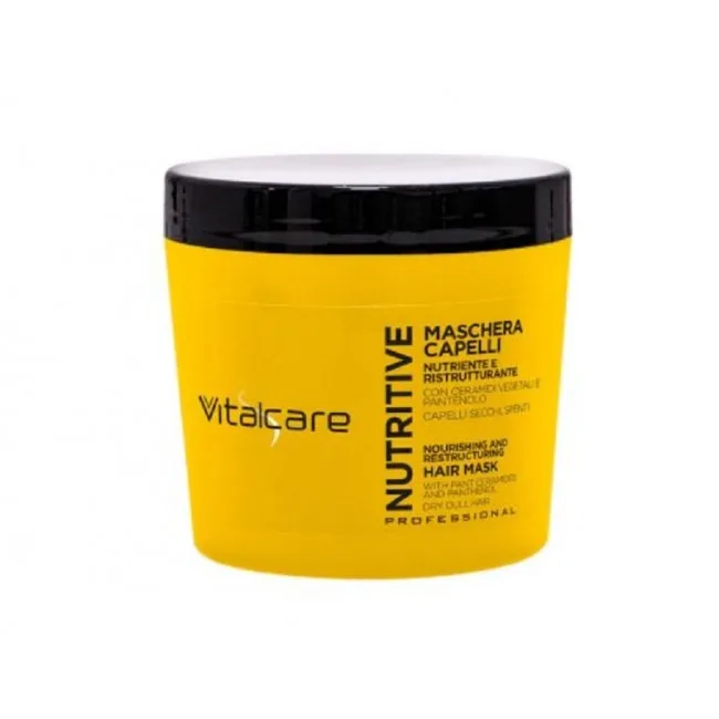 Masca restructuranta pentru par uscat si tern Nutritive, 500ml, Vitalcare — preț și oferte