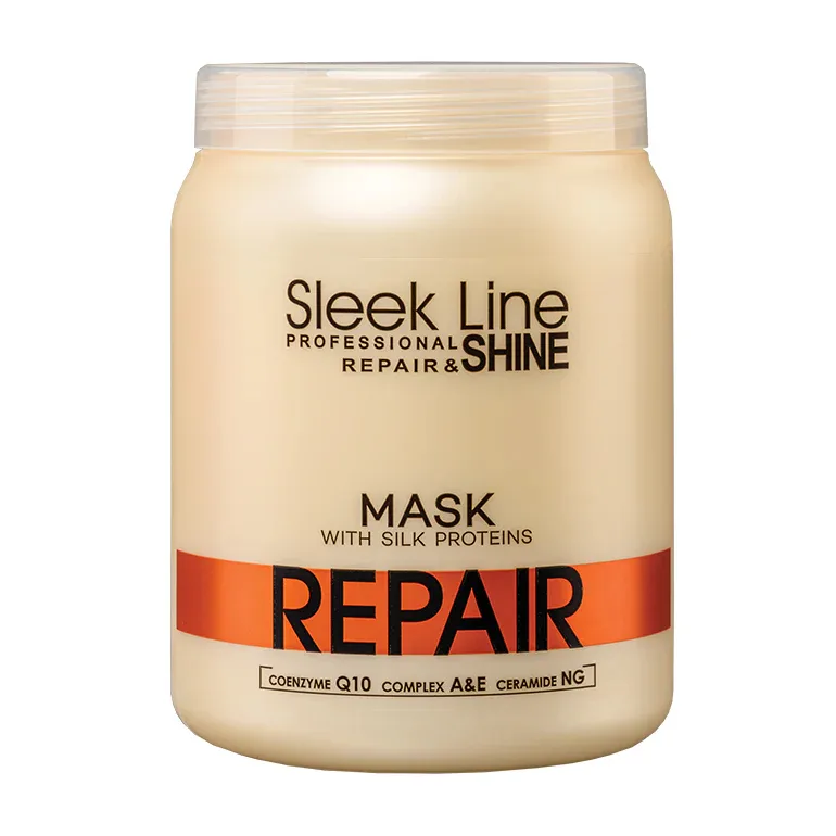 Masca reparatoare pentru par deteriorat, 1000ml, Sleek Line — preț și oferte