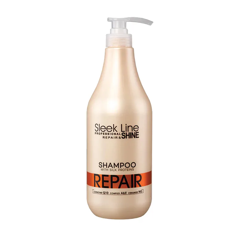 Sampon reparator pentru par deteriorat, 1000ml, Sleek Line — preț și oferte