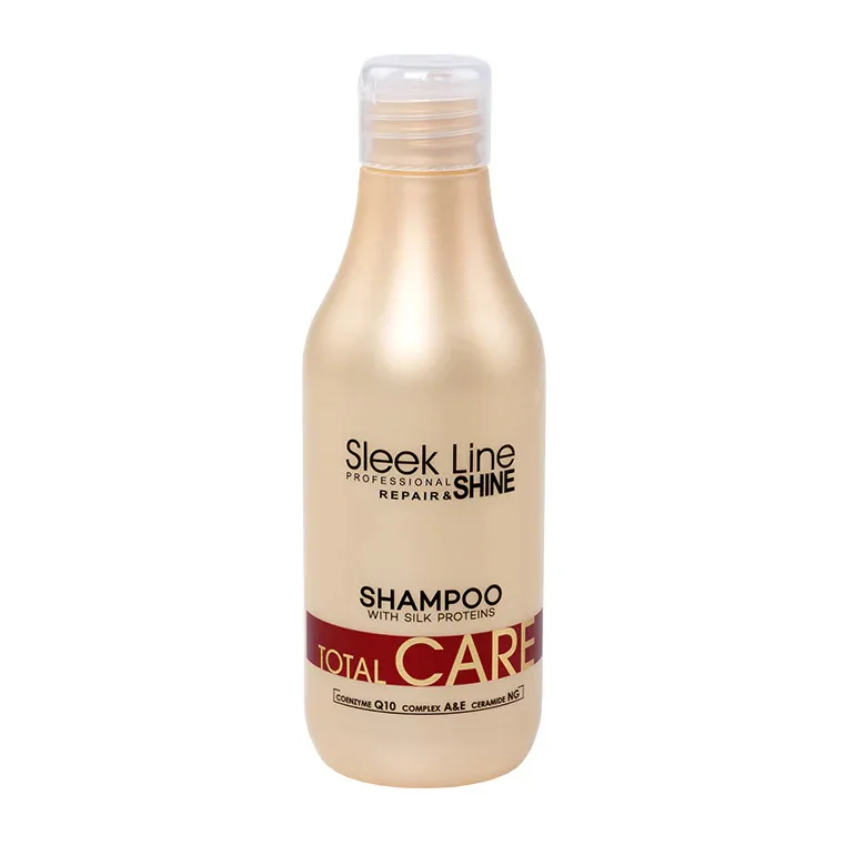 Sampon Total Care cu proteine din matase, 300ml, Sleek Line — preț și oferte