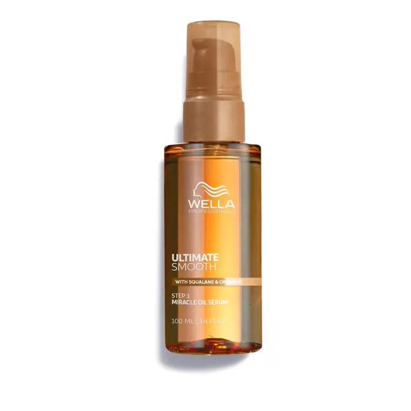 Ulei hidratant pentru par uscat si lipsit de stralucire cu Squalane & Omega 9 Ultimate Smooth, 100ml, Wella Professionals — preț și oferte